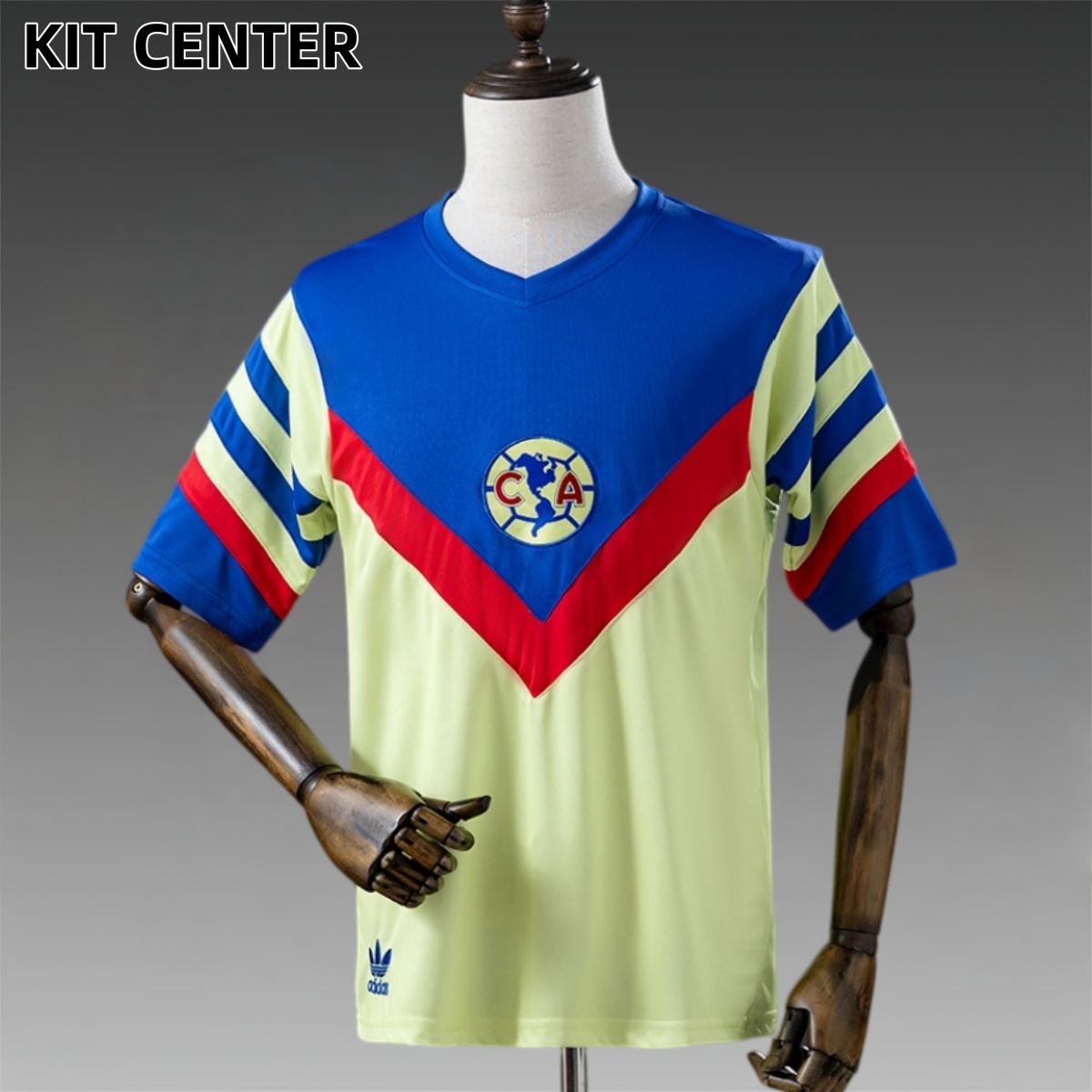 1987 Club America Home Retro Football Shirt (Fans version)