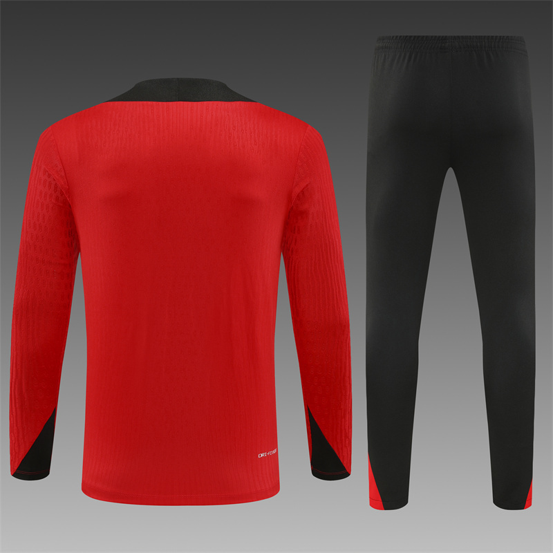 24/25 Liverpool red Half Zip Training Kit (Adult Kids Kit)
