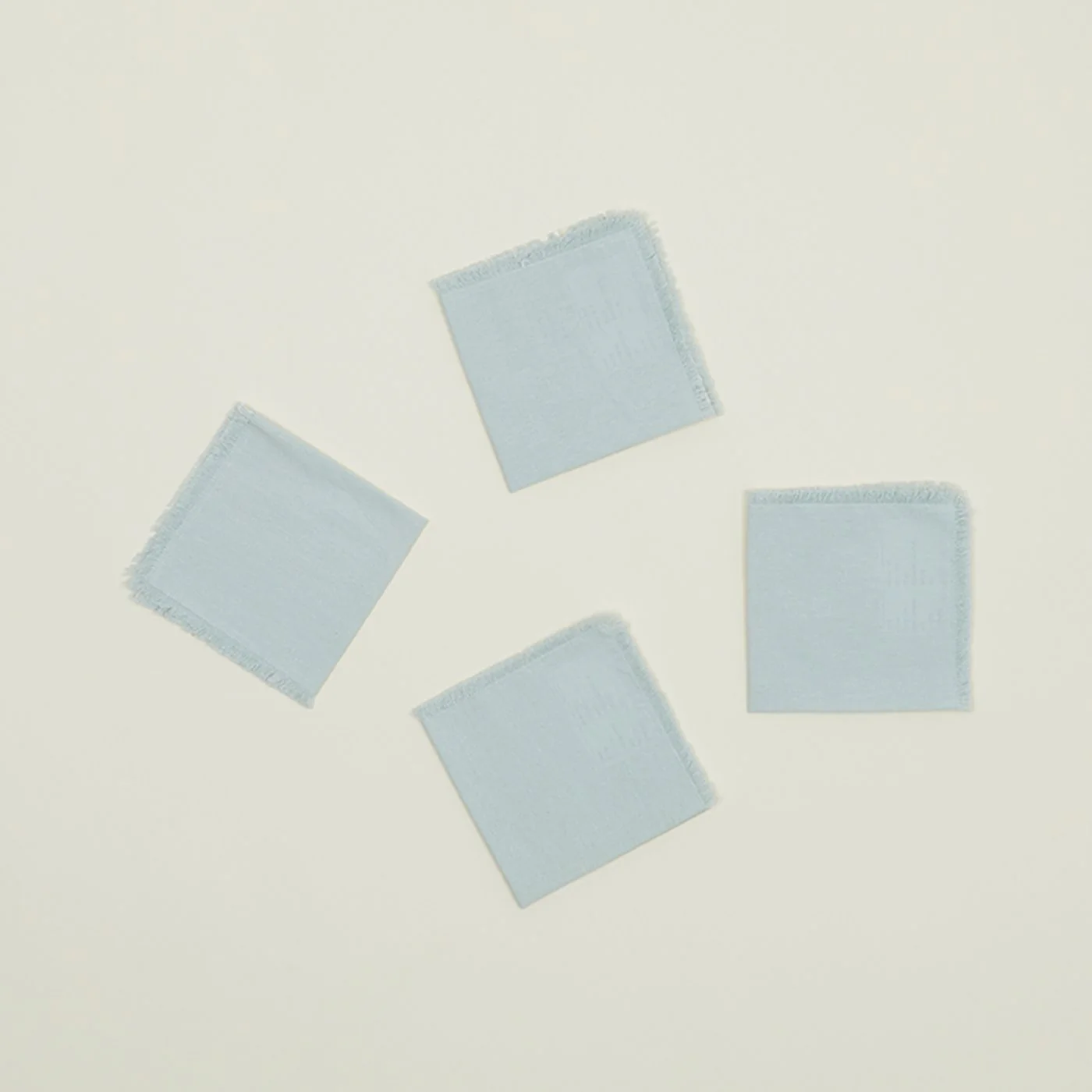 Essential Cocktail Napkins, Set of 4 - Sky