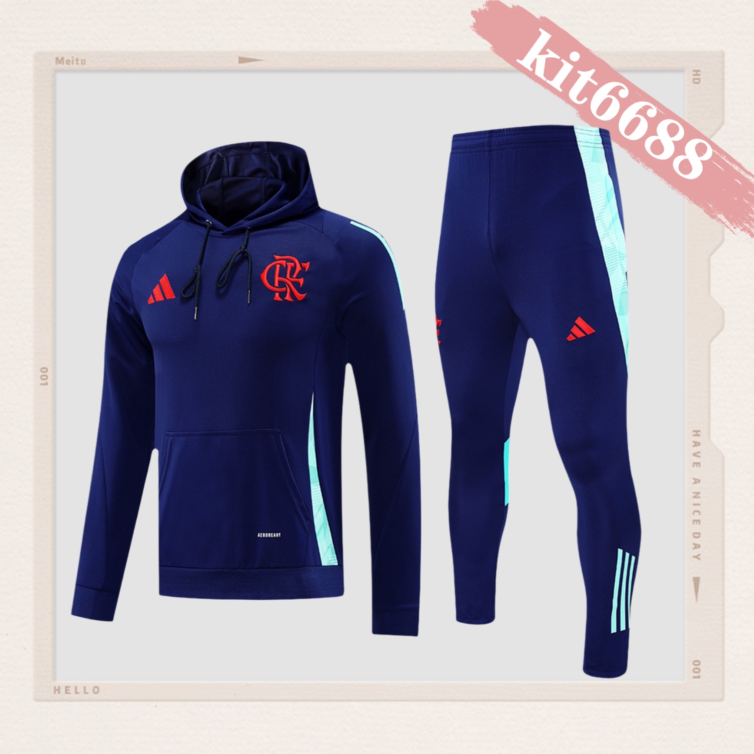 2025/2026 Flamengo Adult Long Sleeve Hood Kit