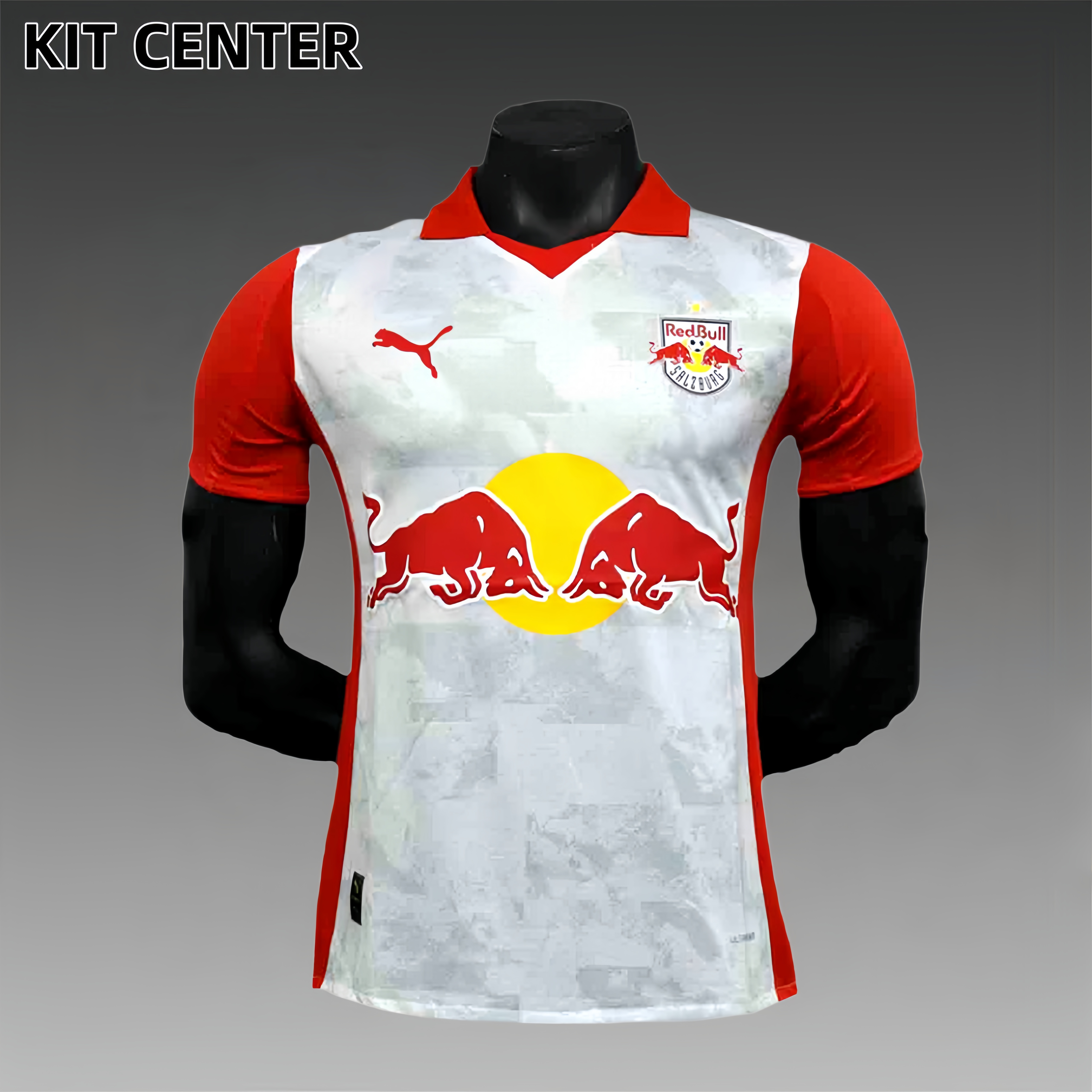 2025/2026 RB Leipzig Red and White Football Shirt (Player Edition)