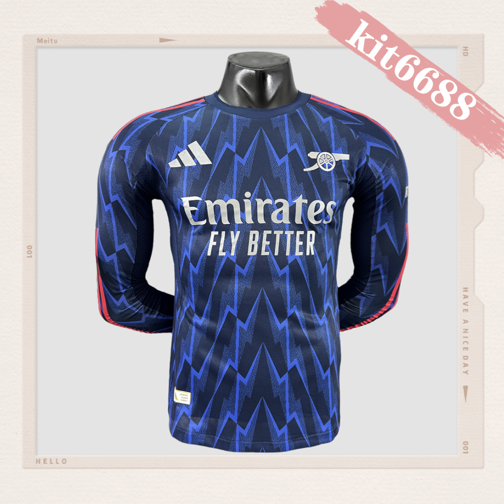 2025/2026 Arsenal Away long sleeves Football Shirt (Player)