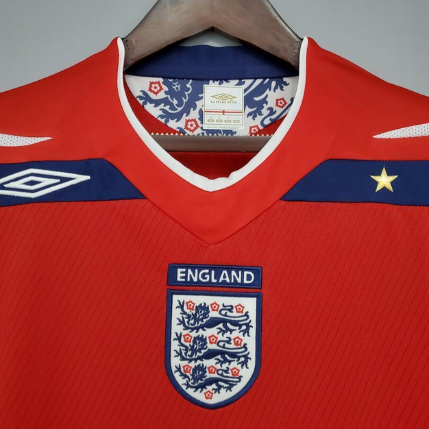 08/10 England away Retro Football Soccer jerseys