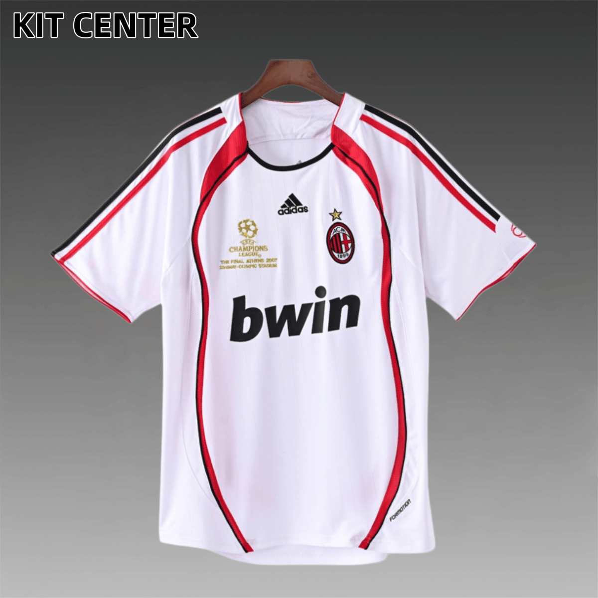 2006/2007 AC Milan Away Retro Football Shirt