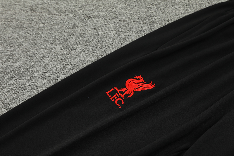 24/25 Liverpool light yellow Half Zip Training Kit (Adult Kids Kit)