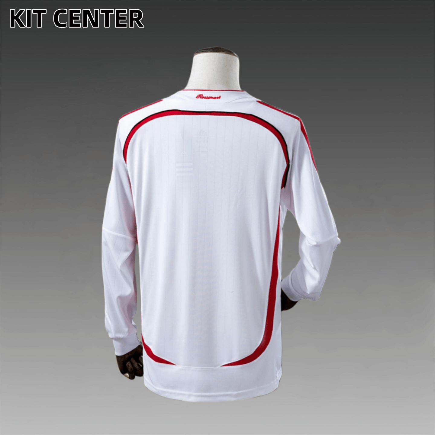 2006/2007 AC Milan Away Retro Long Sleeve Football Shirt