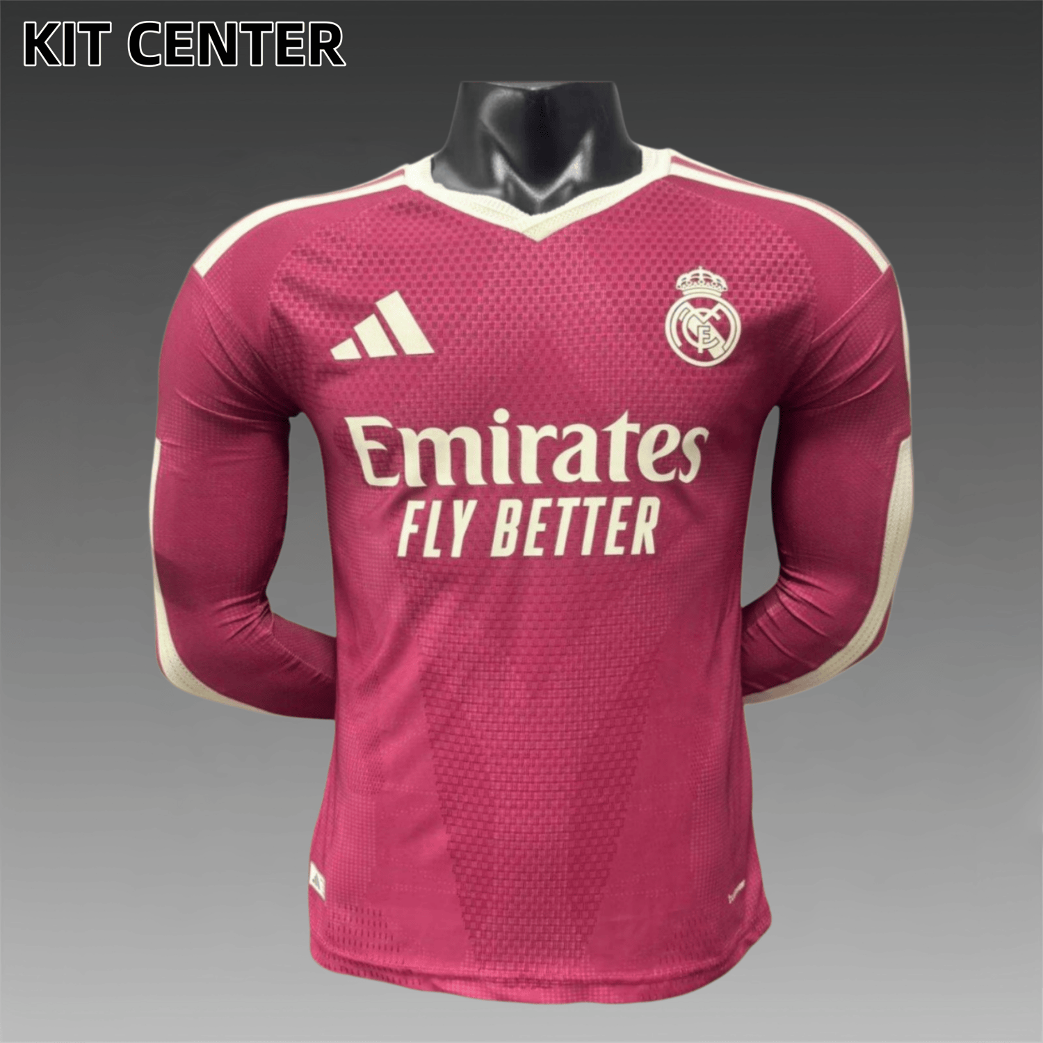 2026/2027 Real Madrid Third Away Long Sleeve Football Shirt (Player version）