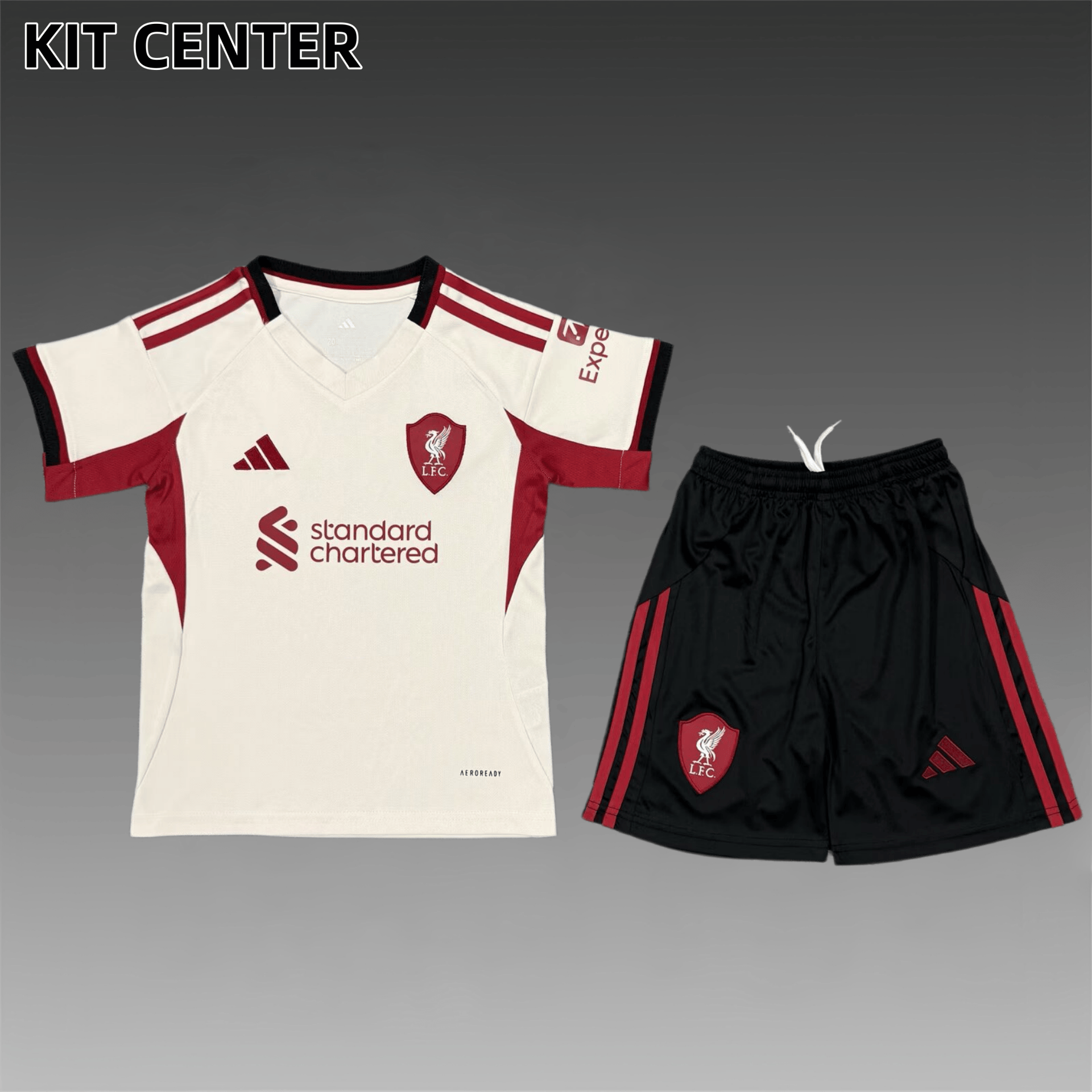2025/2026 Liverpool Away Football Shirt (Adult Kids Kit socks)