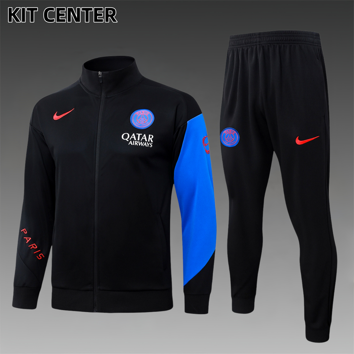 2025/2026 Paris Saint-Germain Adults' Full-Zip Training Kits (Adult Kit)