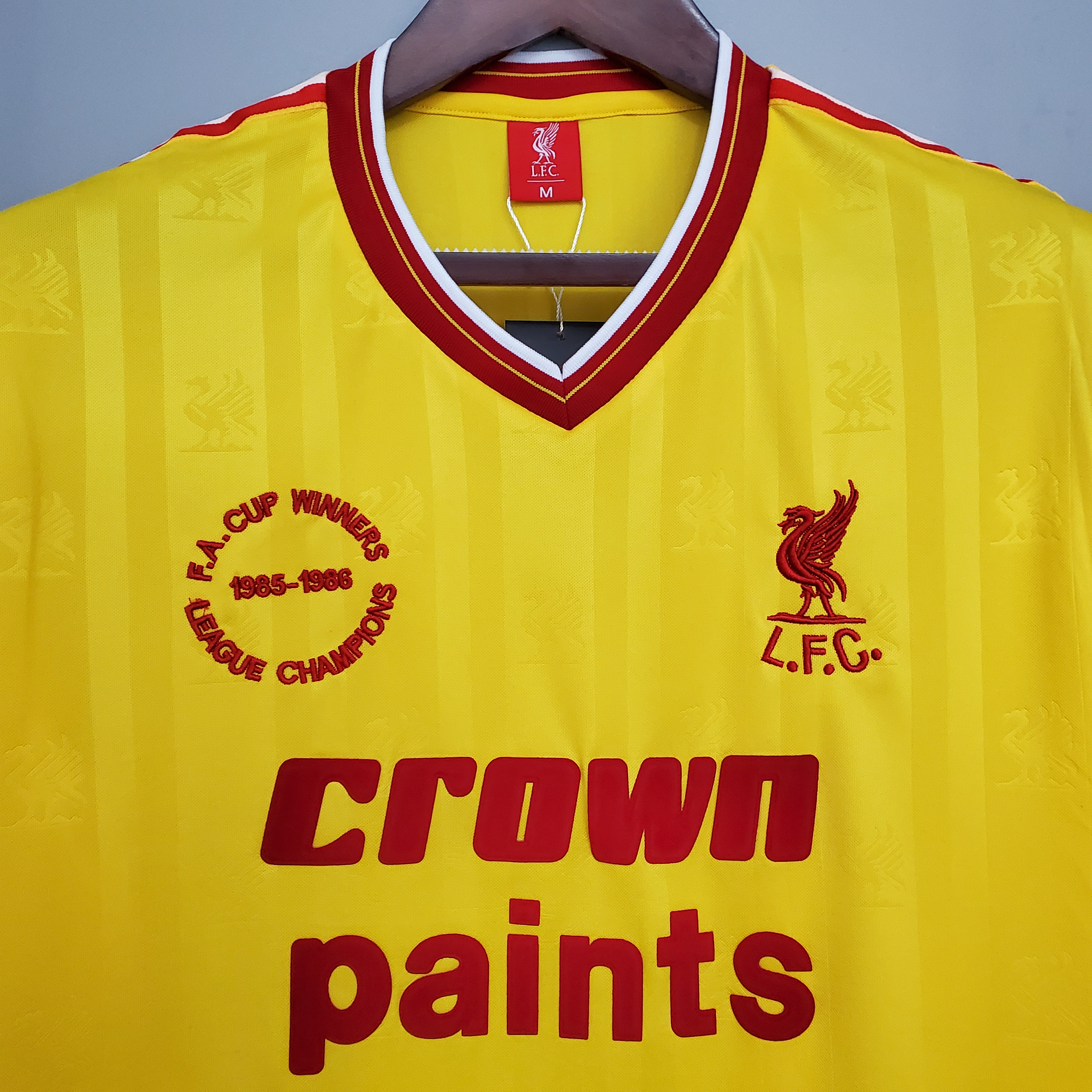 1985/1986 Liverpool Retro Away Football Shirt