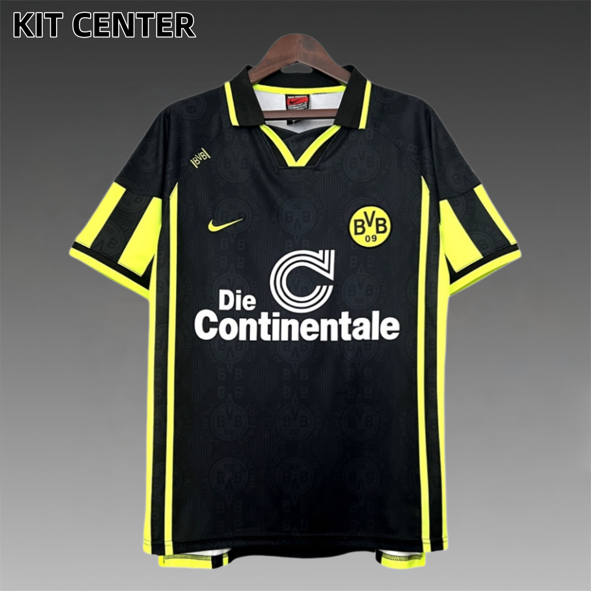 1996/1997 Dortmund Away Retro Football Shirt