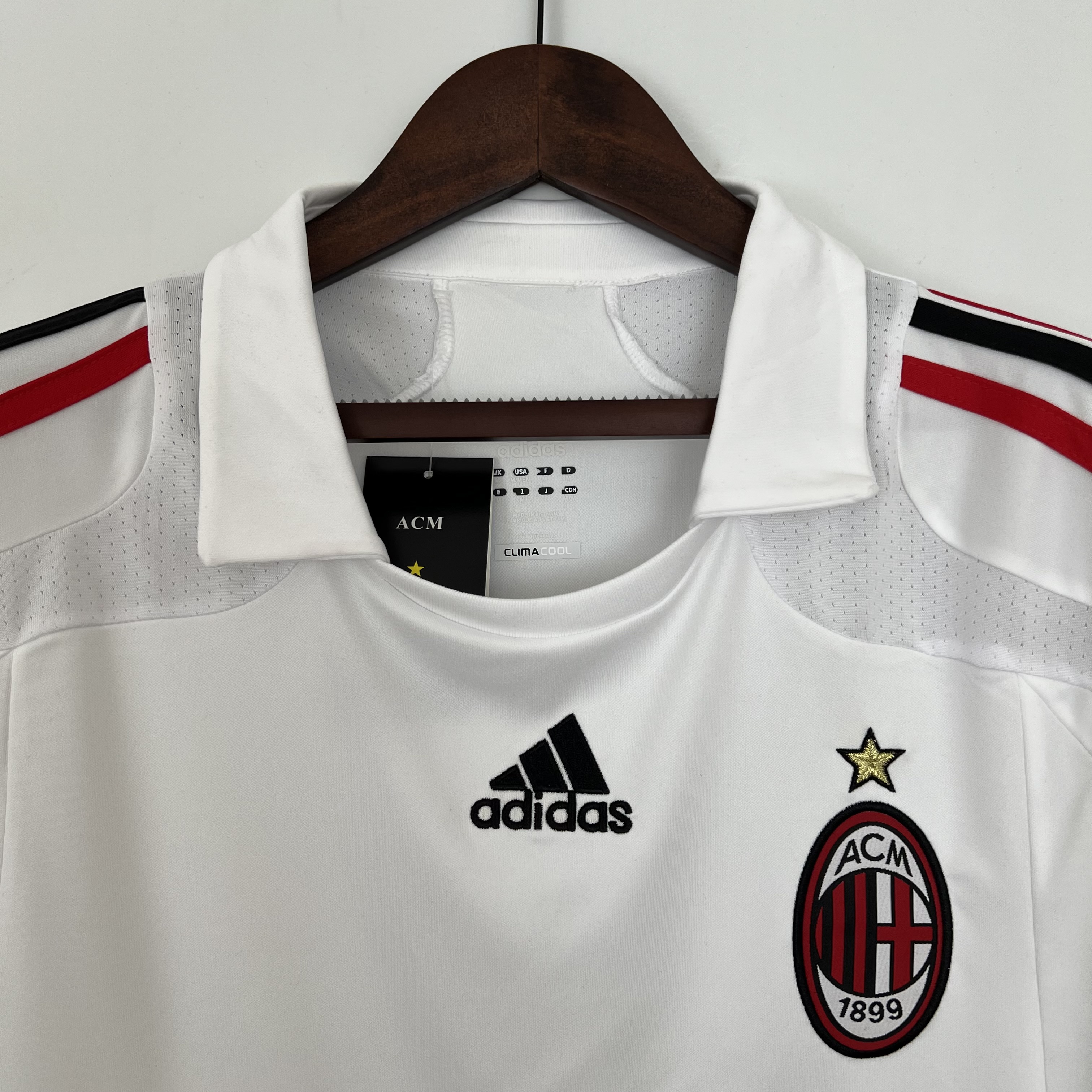 2007/2008 AC Milan Away Retro Football Shirt