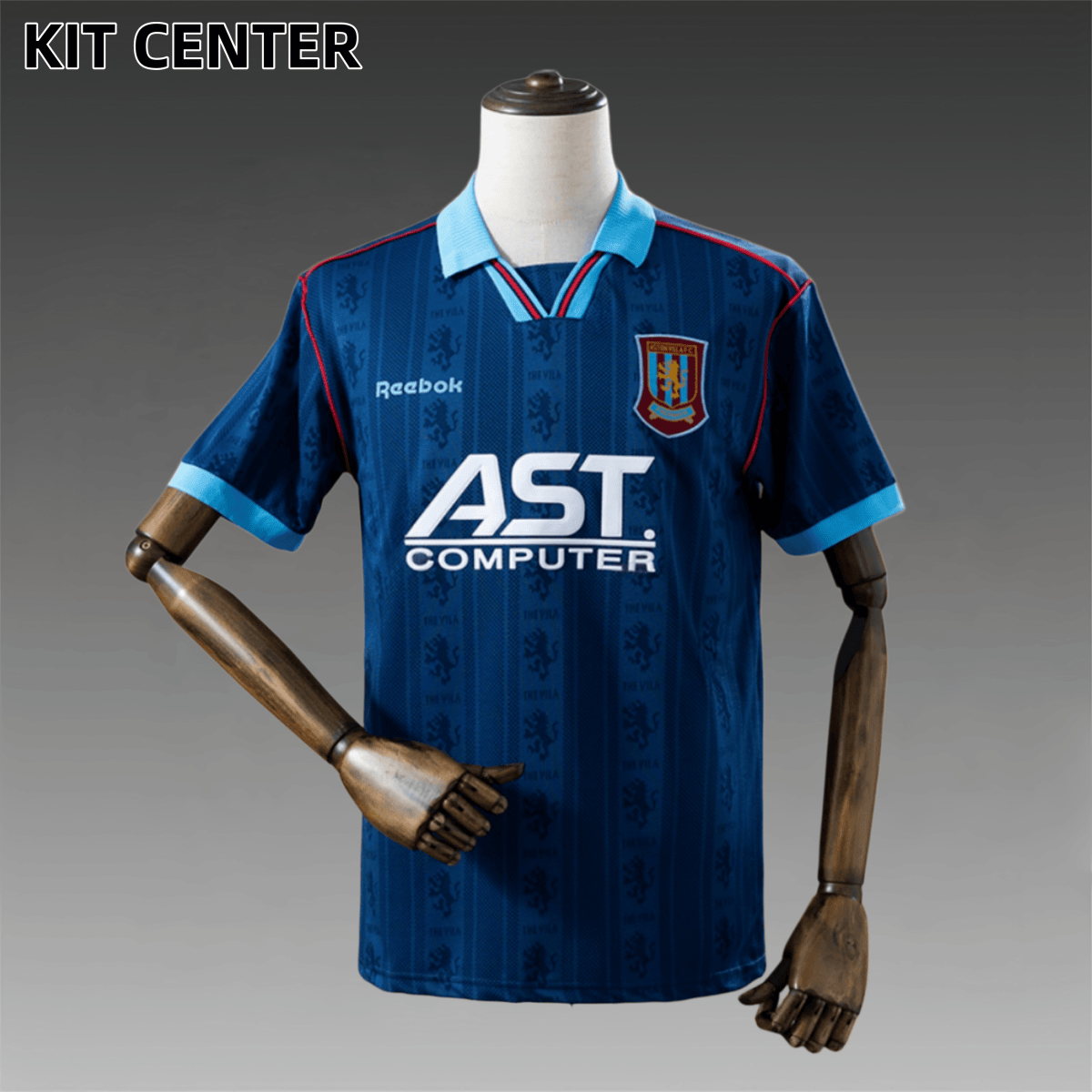 1995/1996 Aston Villa Away Retro Football Shirt