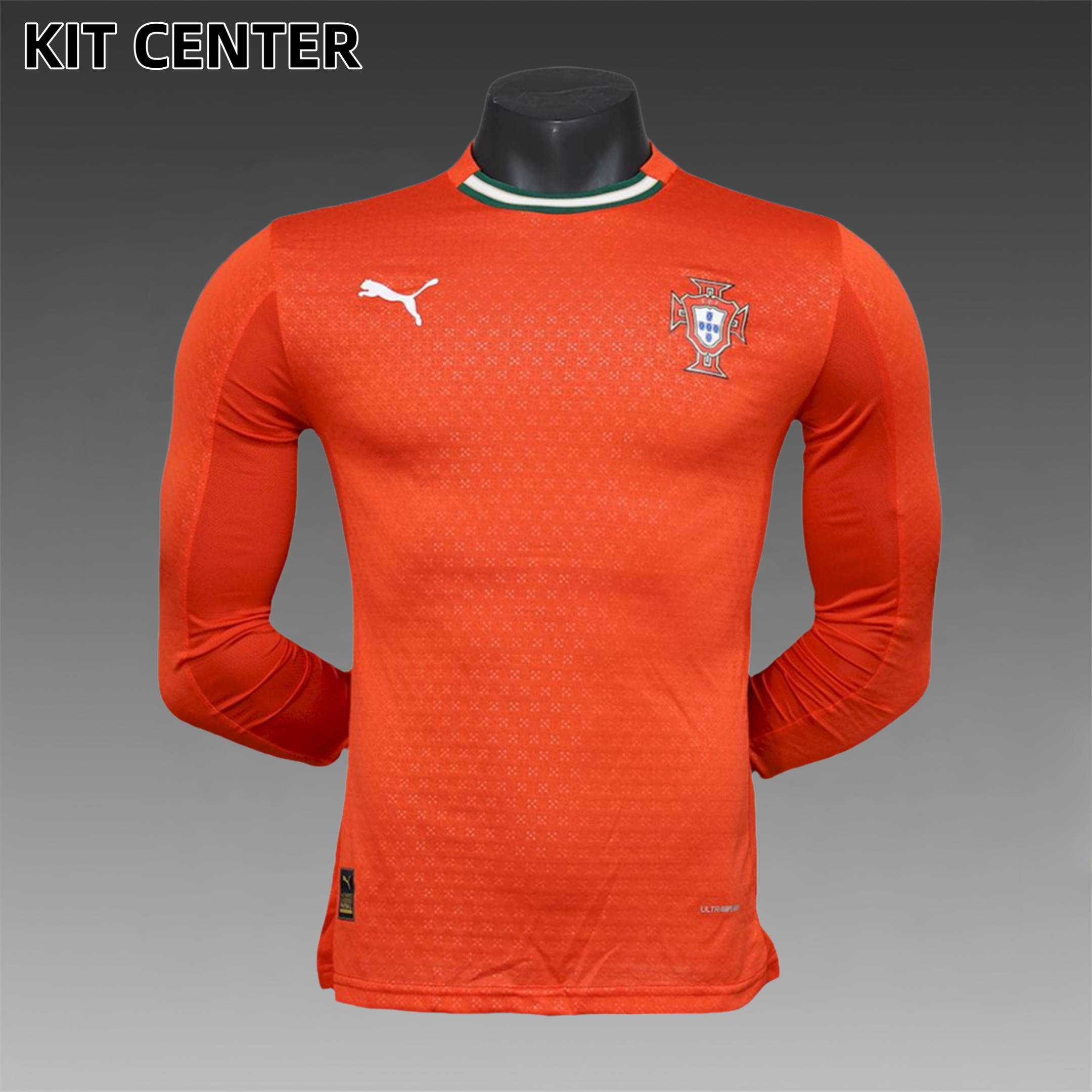 2025/2026 Portugal Home Long Sleeves Football Shirt （Player Edition）