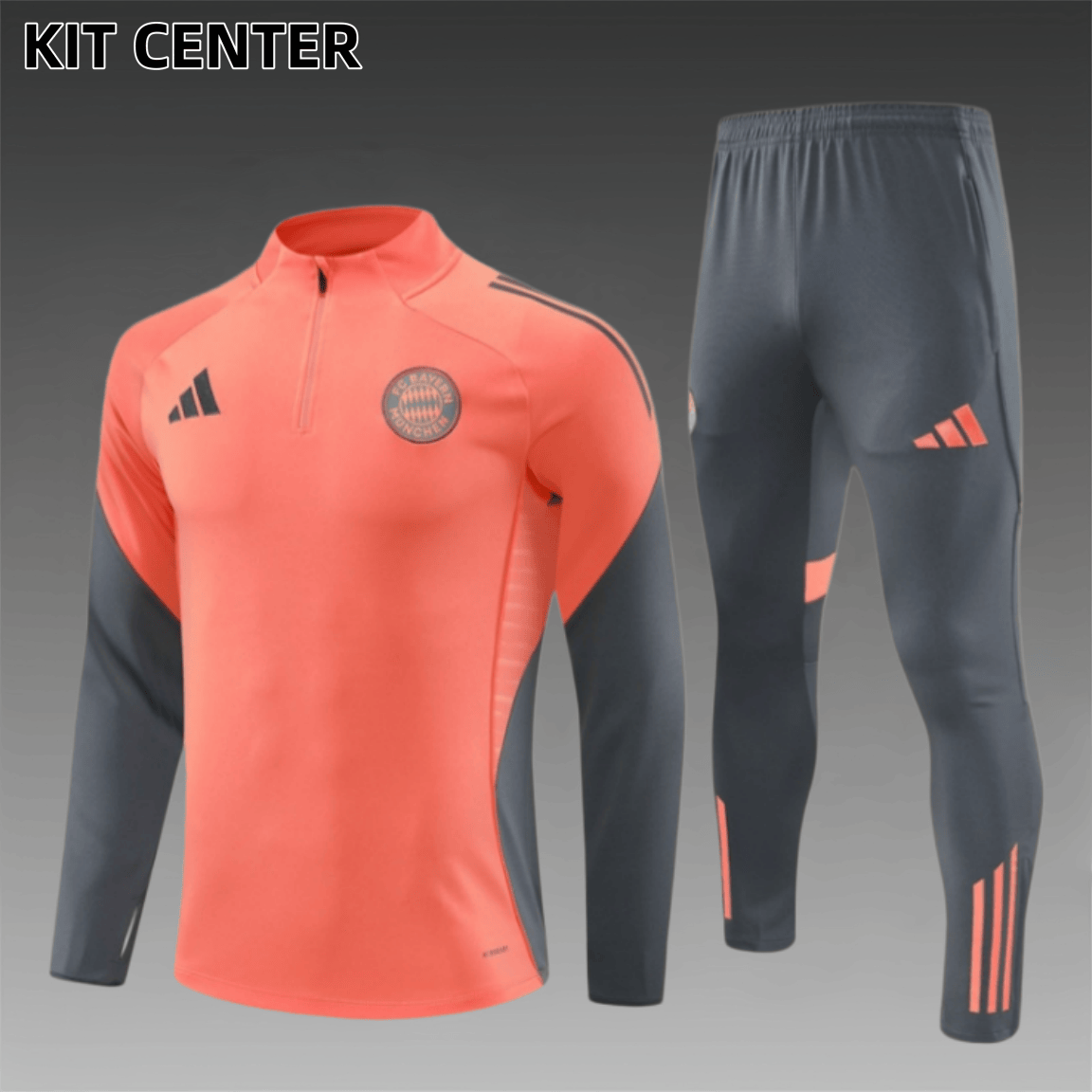 25/26 Bayern Half Ziptraining suit (Adult Kids Kit)