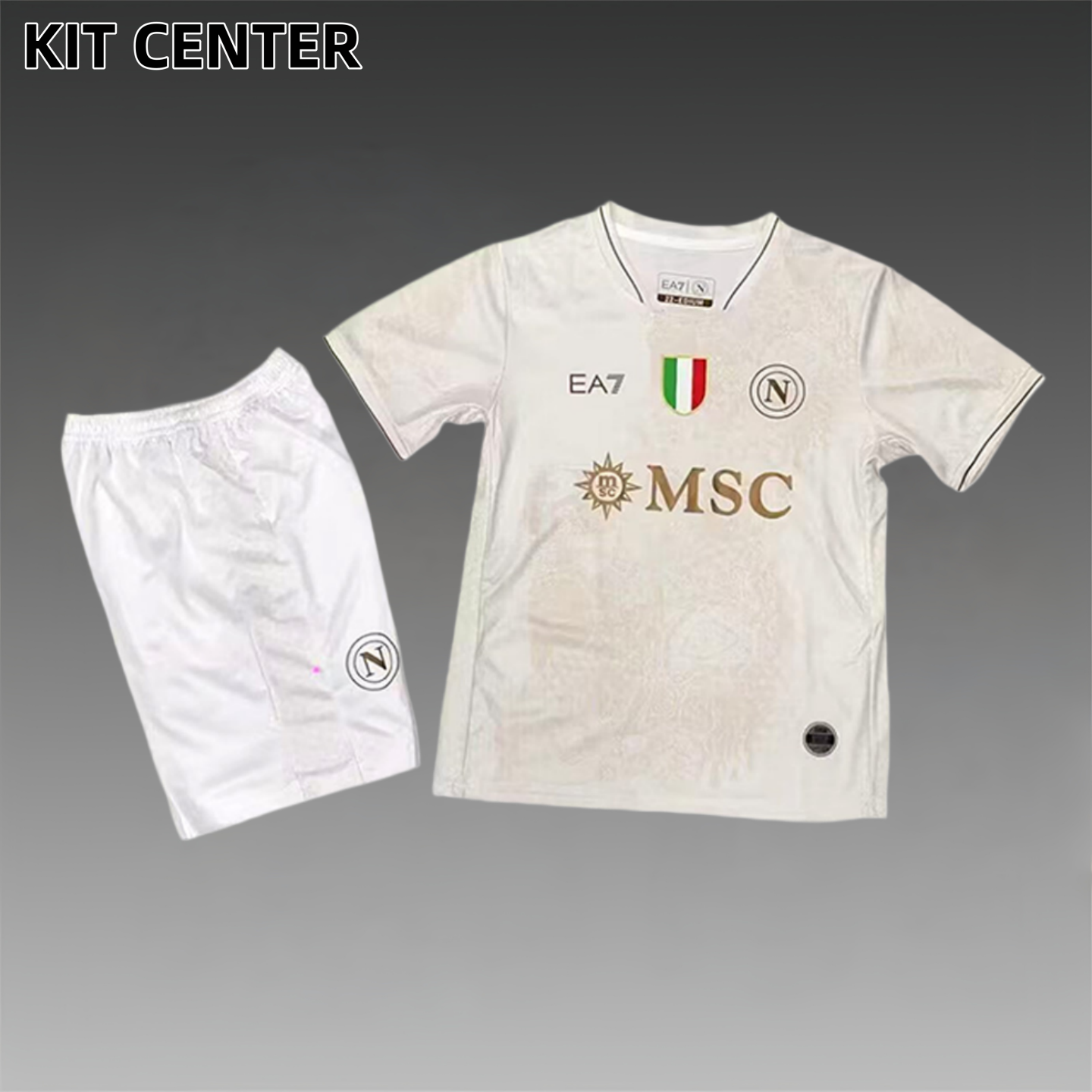 2025/2026 Napoli Away Football Shirt (Kids Kit socks)