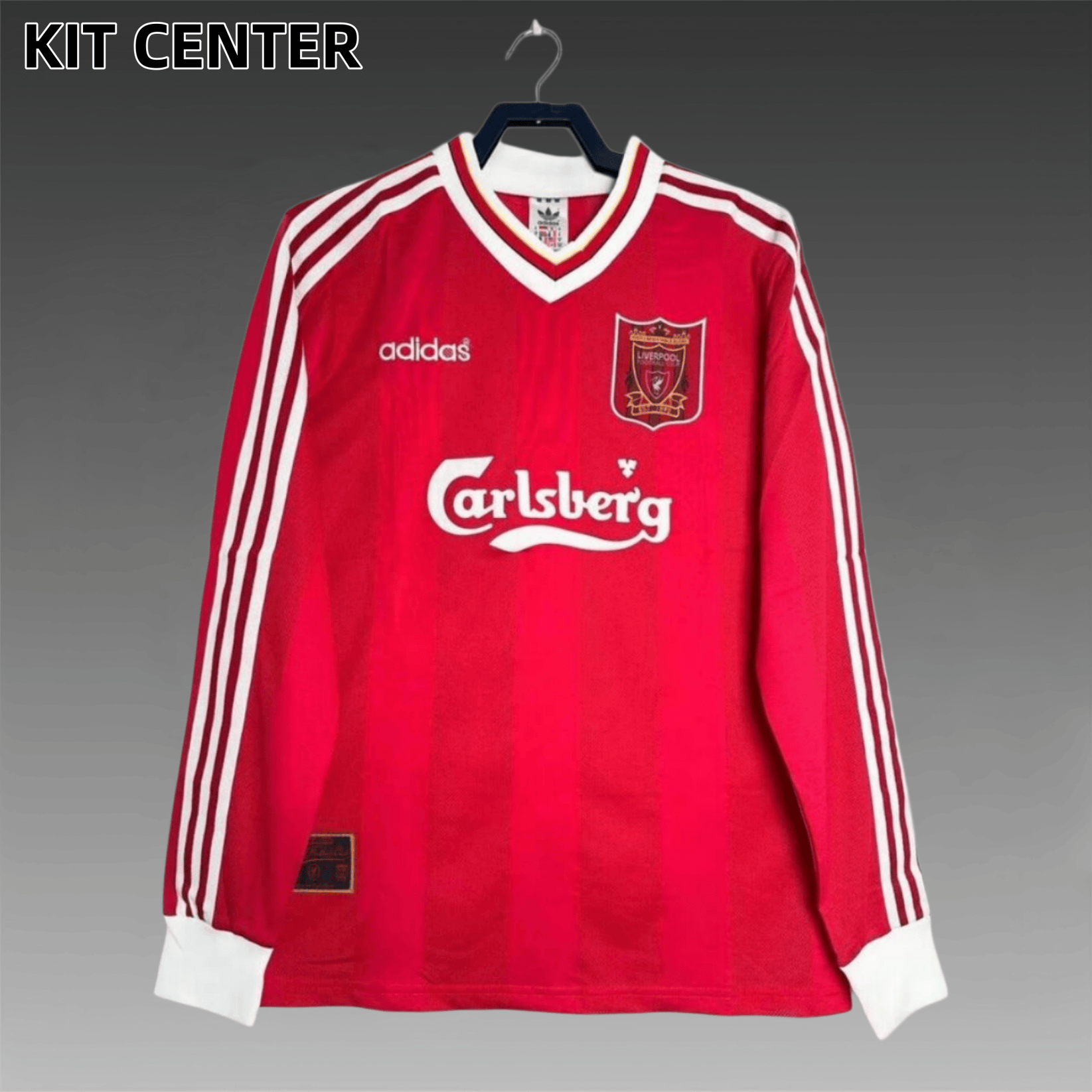95/96 Liverpool home Retro long sleeves Football Shirt
