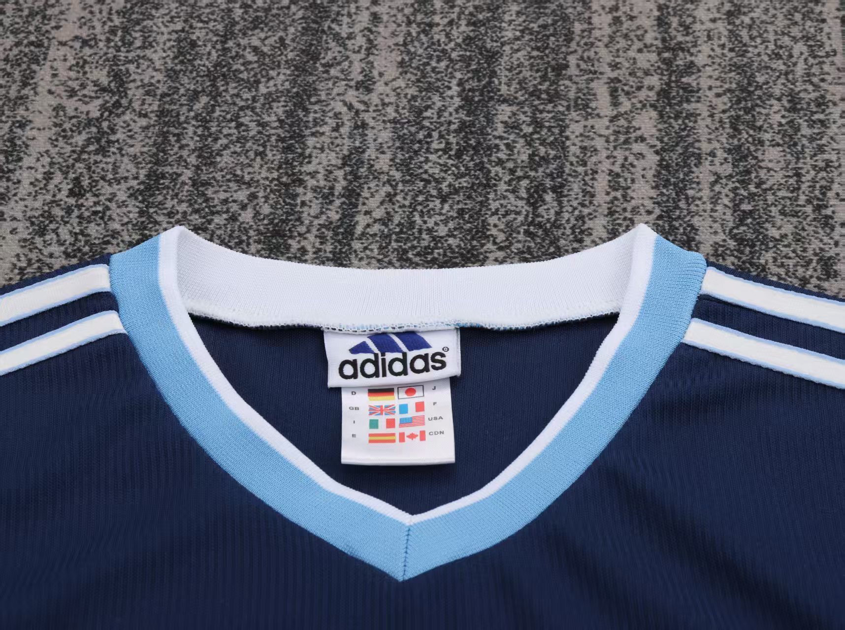 1998 Argentina Away Retro  Football Shirt ( Kids Kit )
