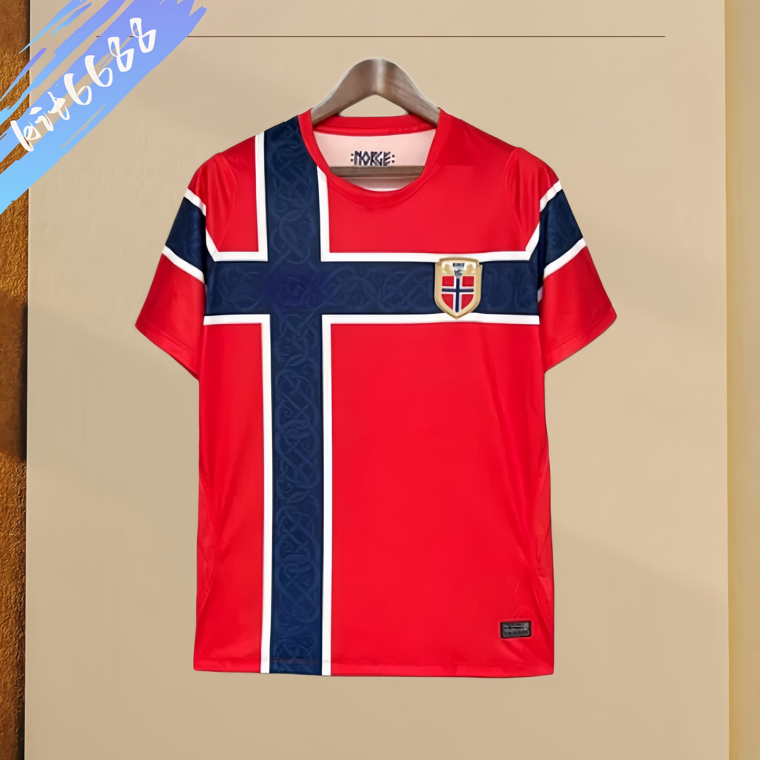 2026 Norway home Football Shirt Fans version