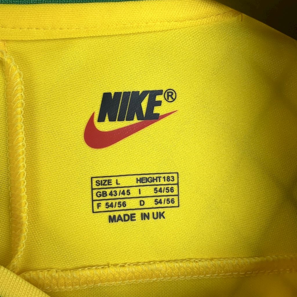 1997 Brazil Home Retro Football Shirt