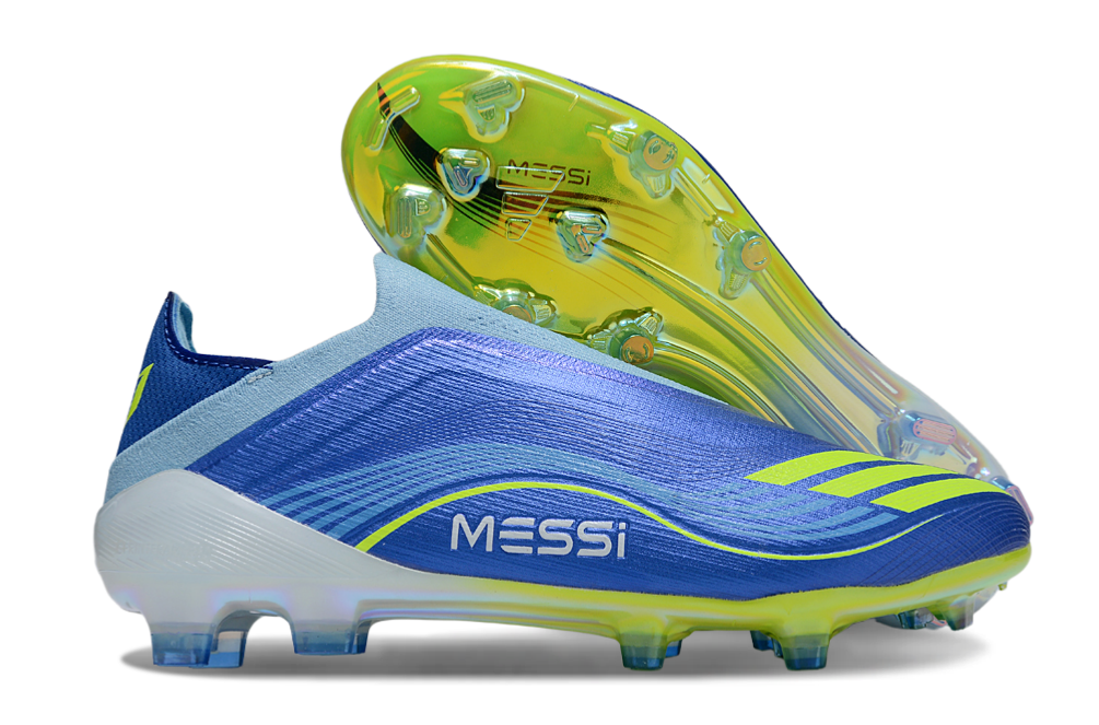 F50 Messi Elite FG VIS10N - Royal Blue/Solar Yellow/Semi Blue Burst