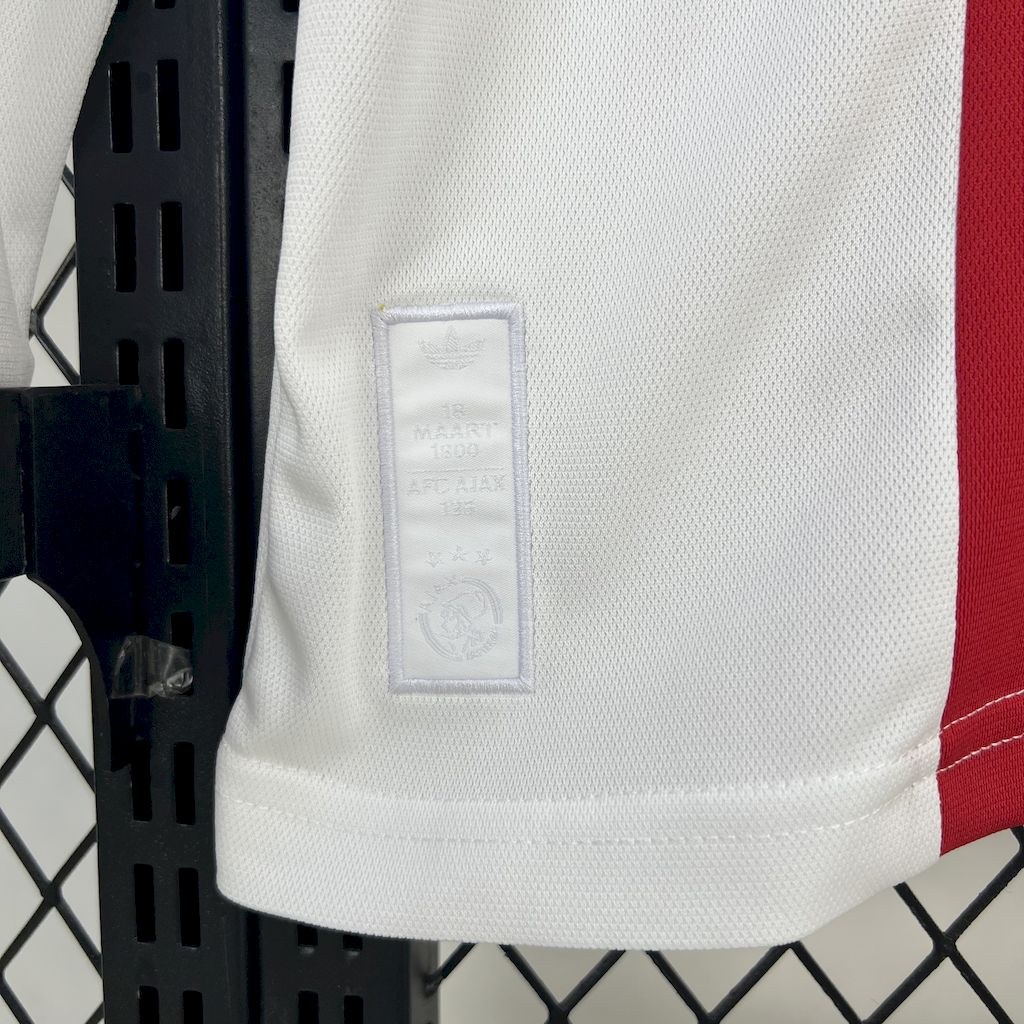 2025/2026 Ajax 125th Anniversary Edition Long Sleeve Football Shirt (Fan Edition)