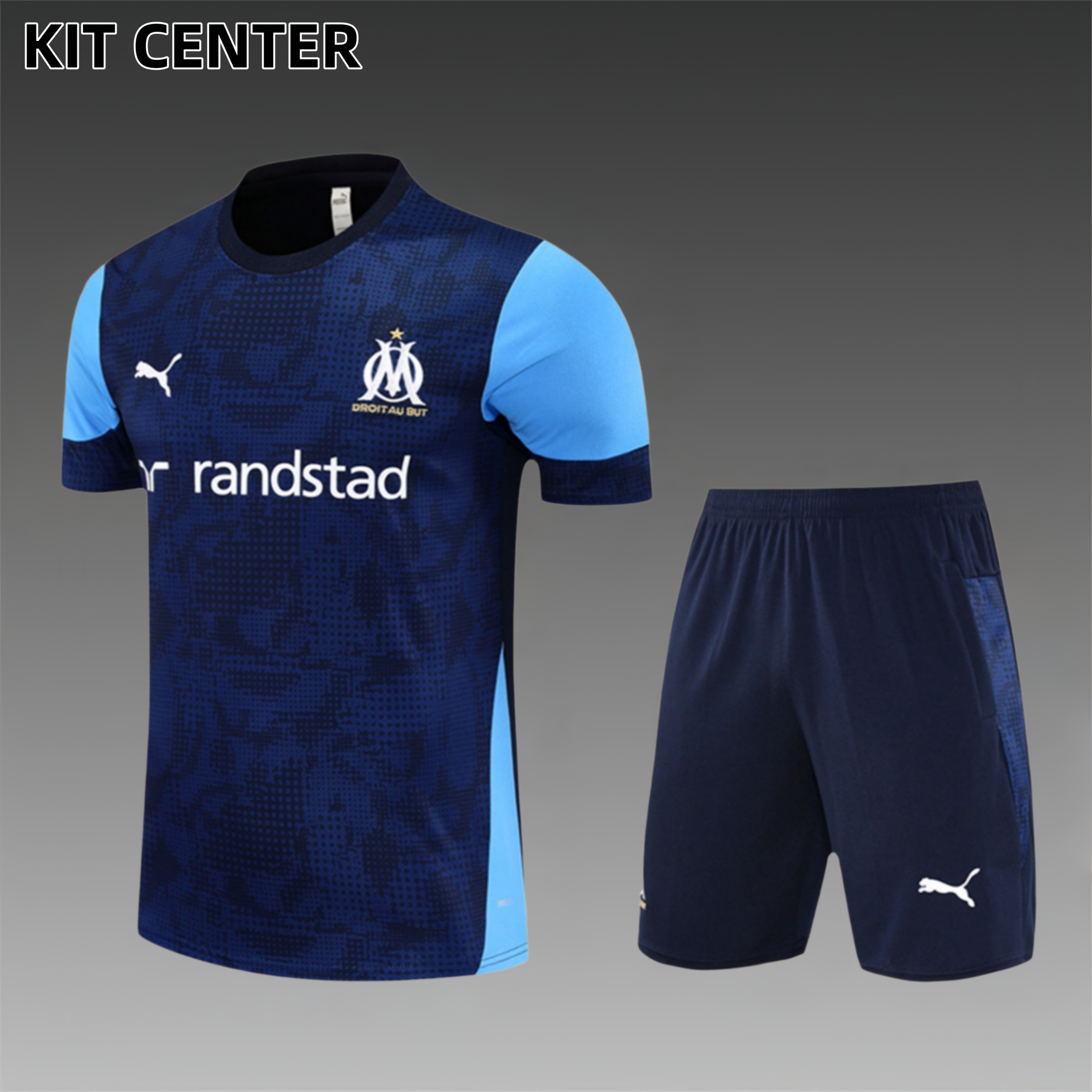 2025/2026 Marseille Adult Short Sleeve Training Suit (Adult Kit)