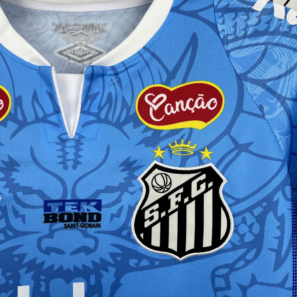 2025/2026 Santos Dragons Blue Special Edition Football Shirt (Fan Edition)
