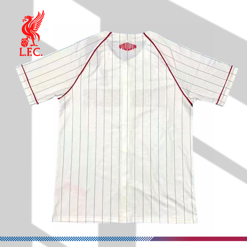 2025/2026 Liverpool Baseball Style Football Shirt (Fans)