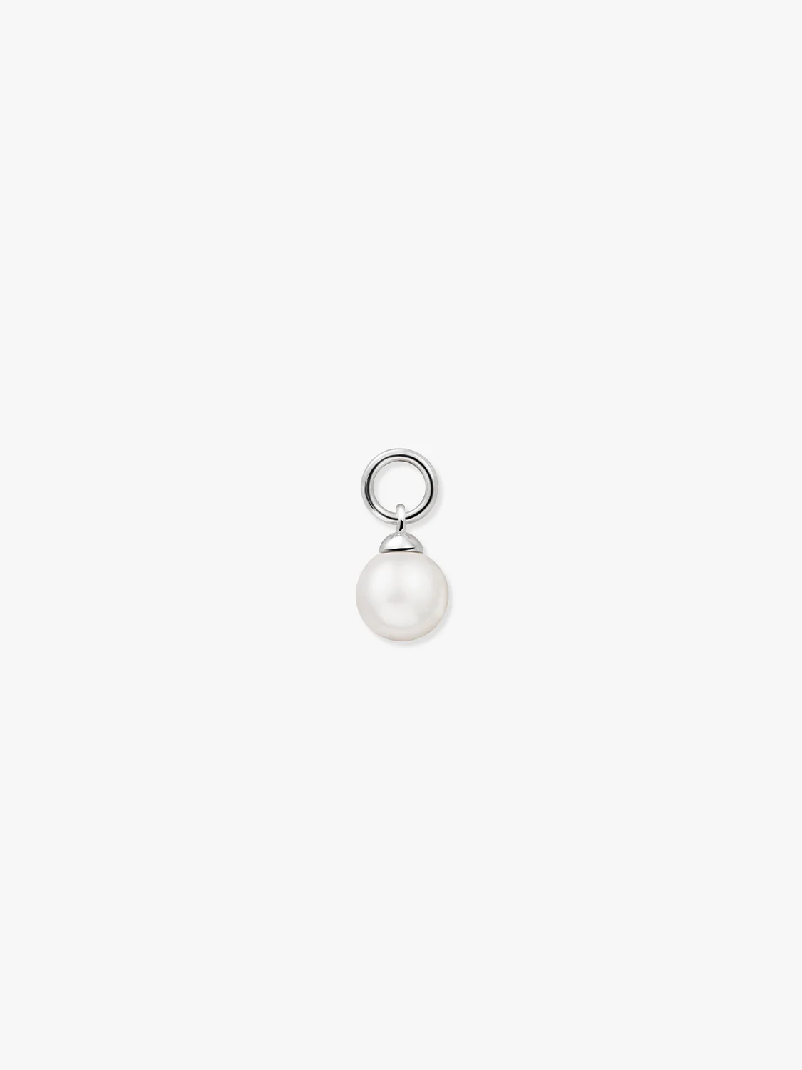 Pearl Hoop Charm