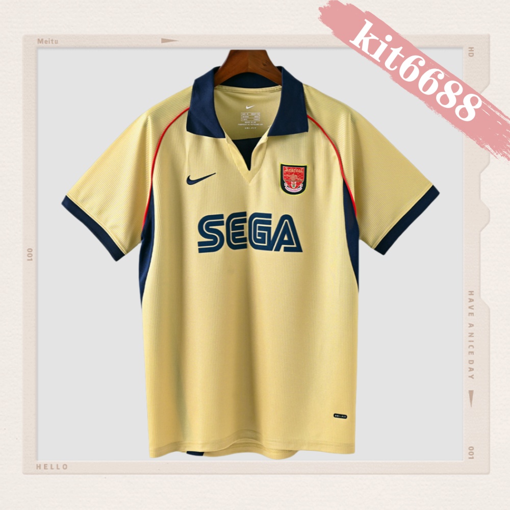 2001-2002 Arsenal Vintage Away Football Shirt