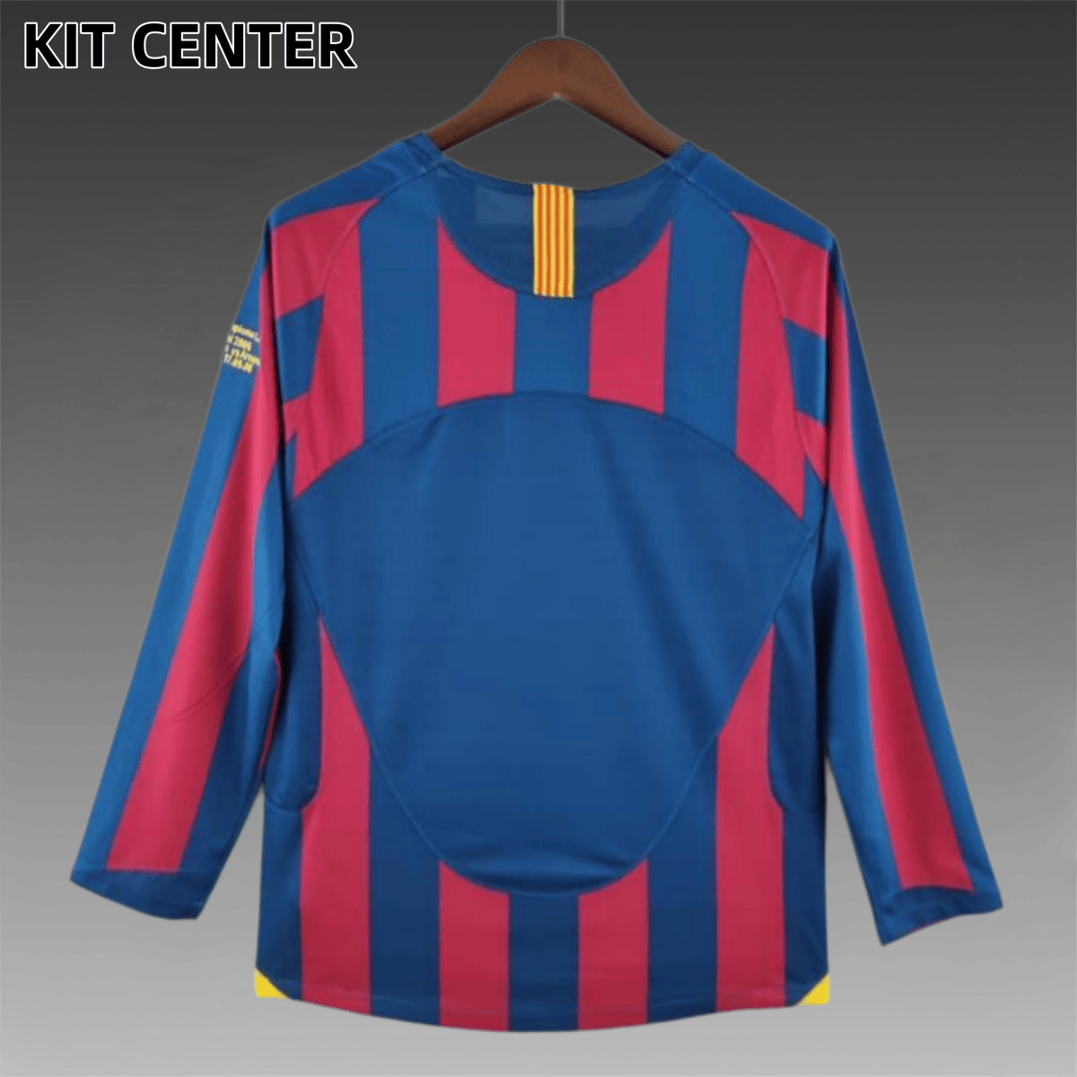 2005/2006 Barcelona Home long sleeves Retro Football Shirt