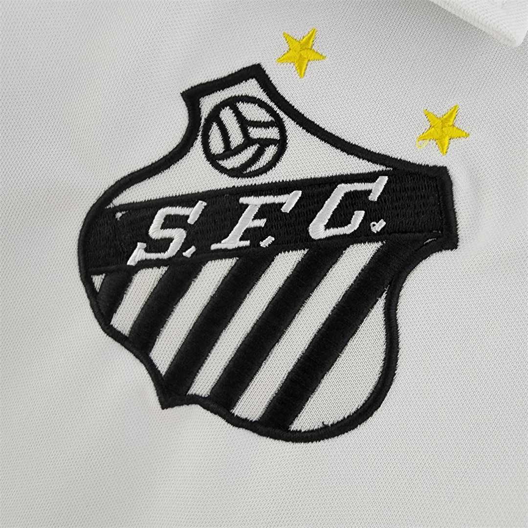 1970 Santos Home Retro Football Shirt (Retro)