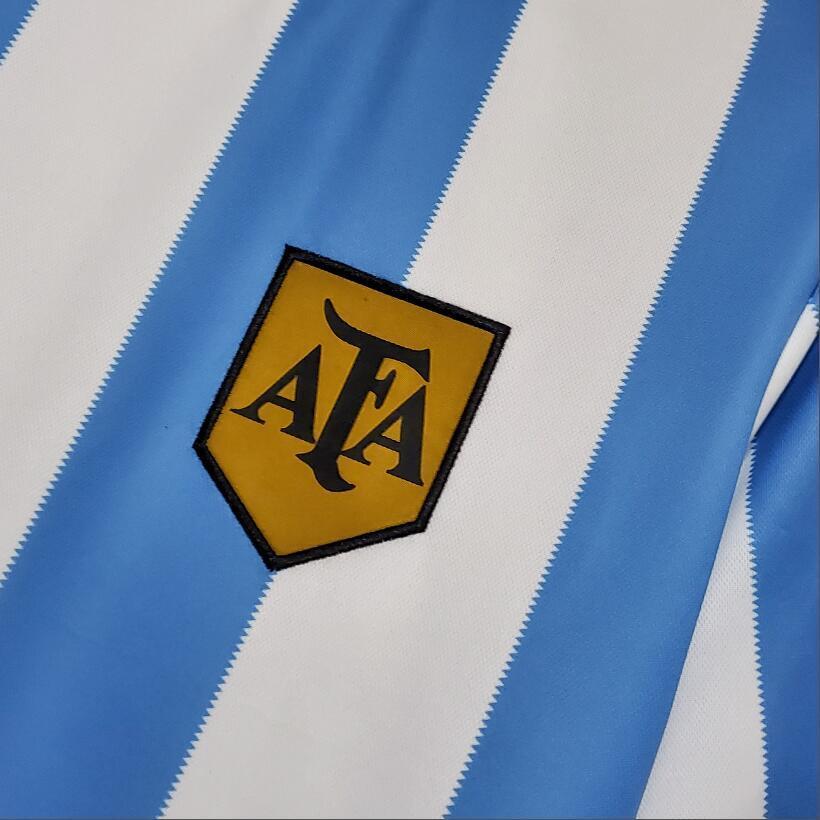 1978 Argentina Home Retro Football Shirt