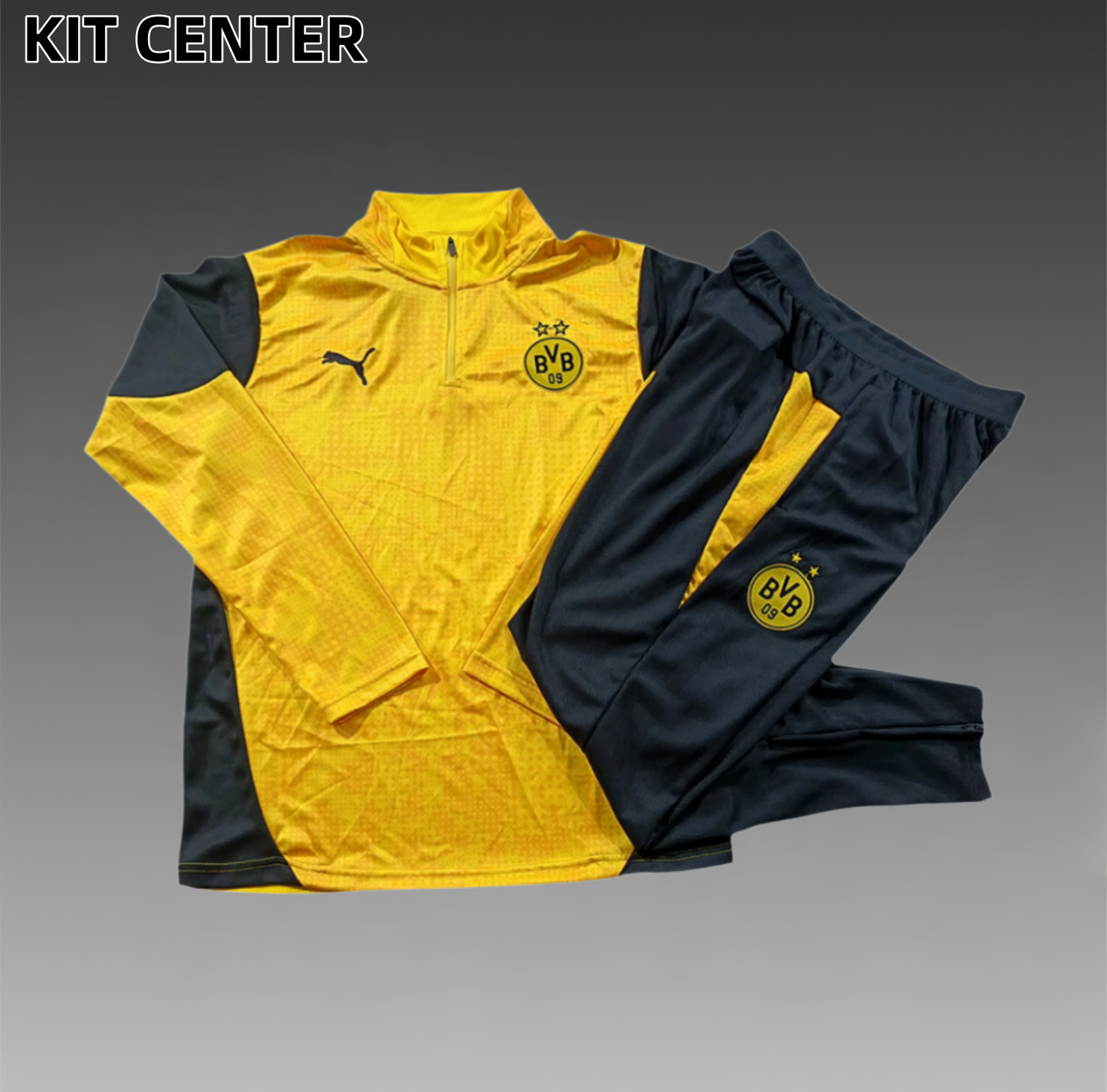 2026/2027 Dortmund Half-Zip Tracksuit (Adult Kit)