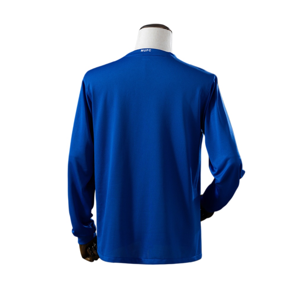 08/09 Manchester United Third Away  long sleeved retro football jersey