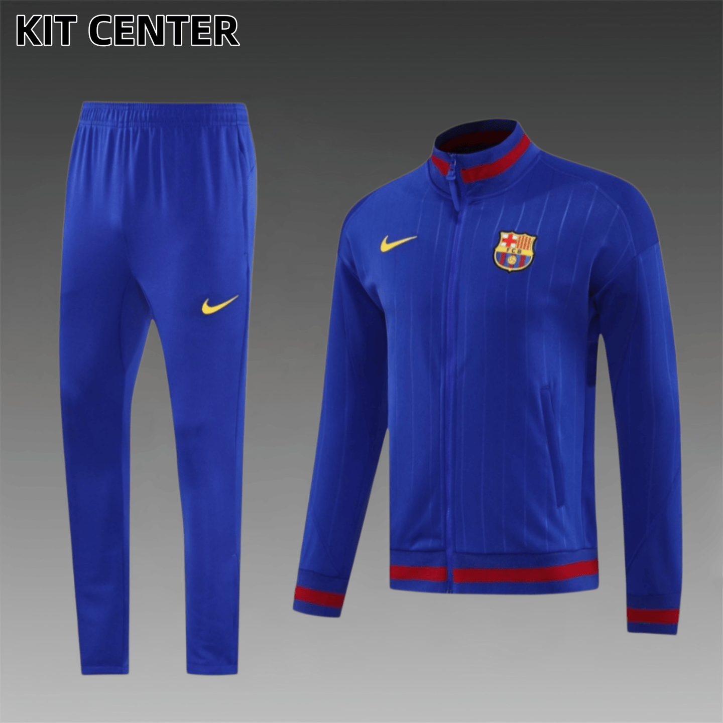 25/26 Barcelona Full Zipper Training Suit (Adult Set)