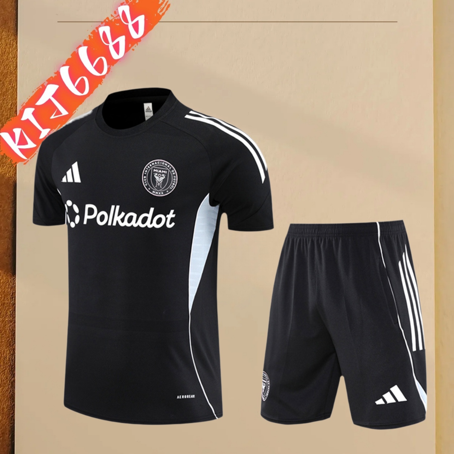 2025/2026 Miami Short Sleeve Training Jersey for Kids (Kids Kit)