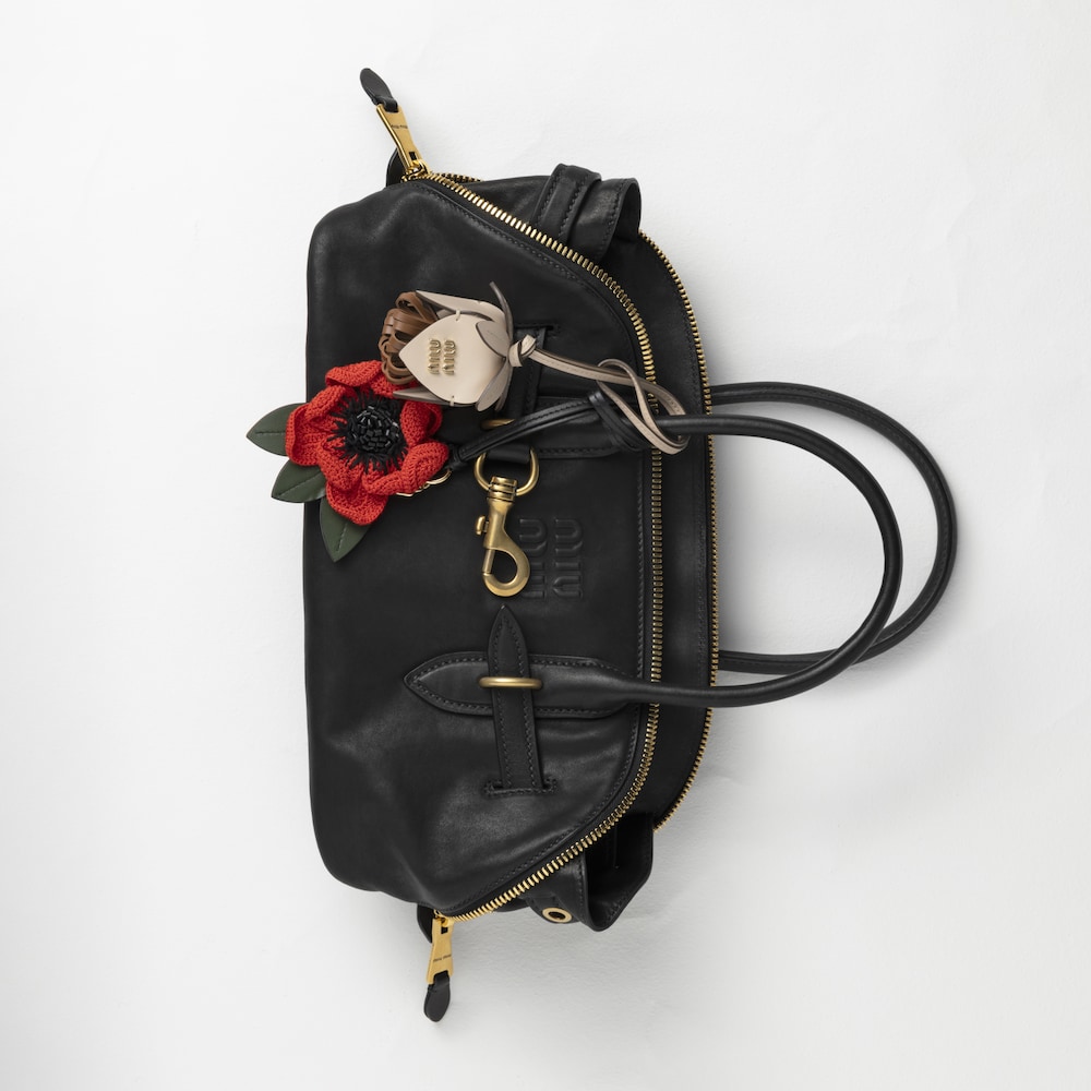 Trick leather keyring