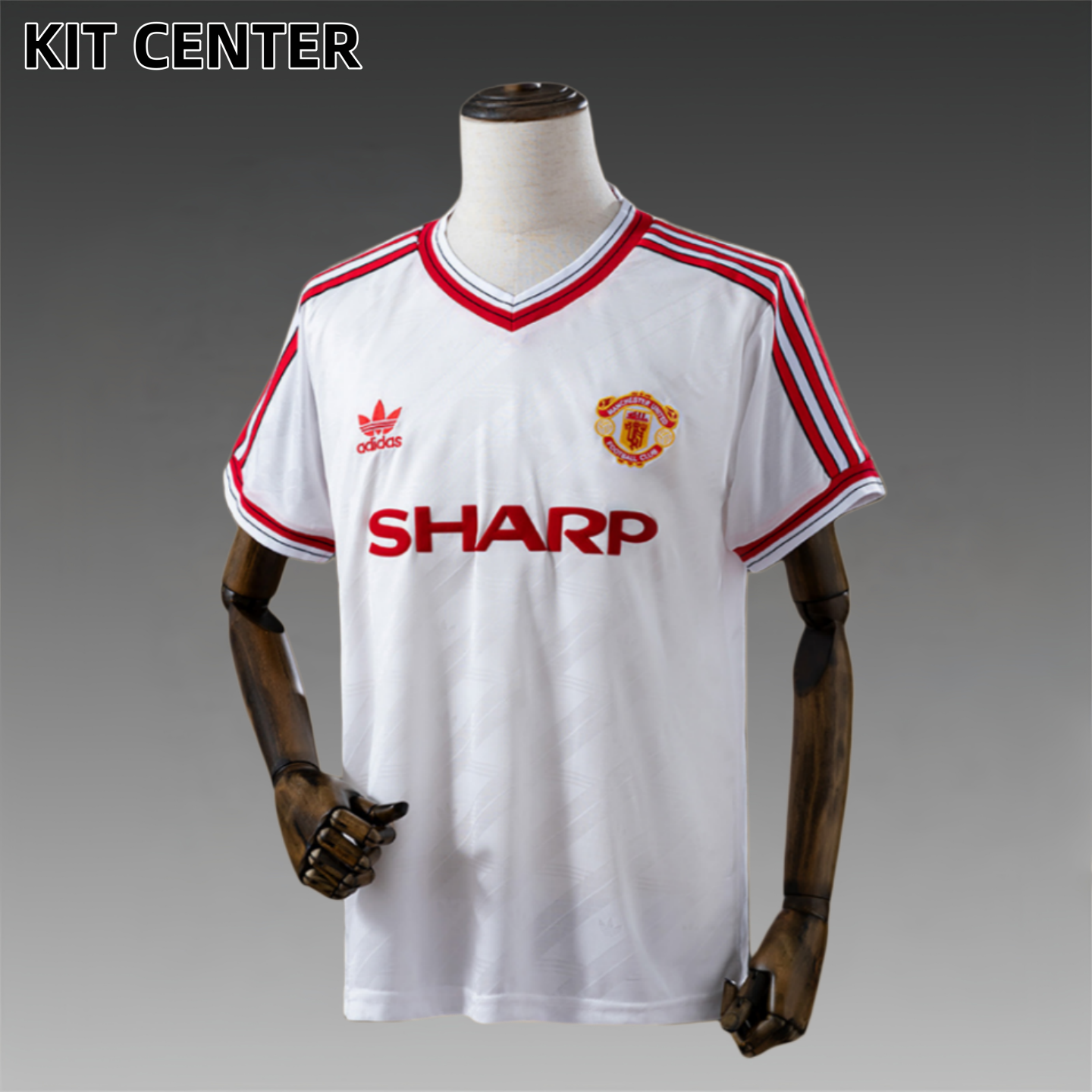 86/88Manchester United Away  retro football shirt