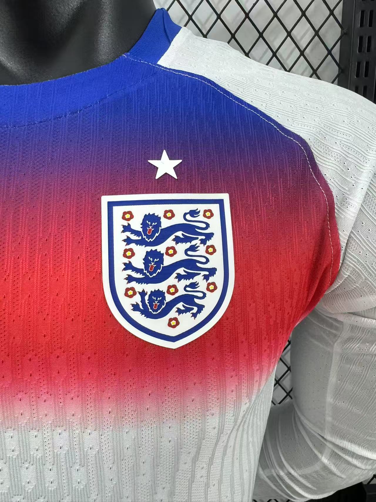 2025/2026 England Home Long Sleeve Football Jersey (Players)