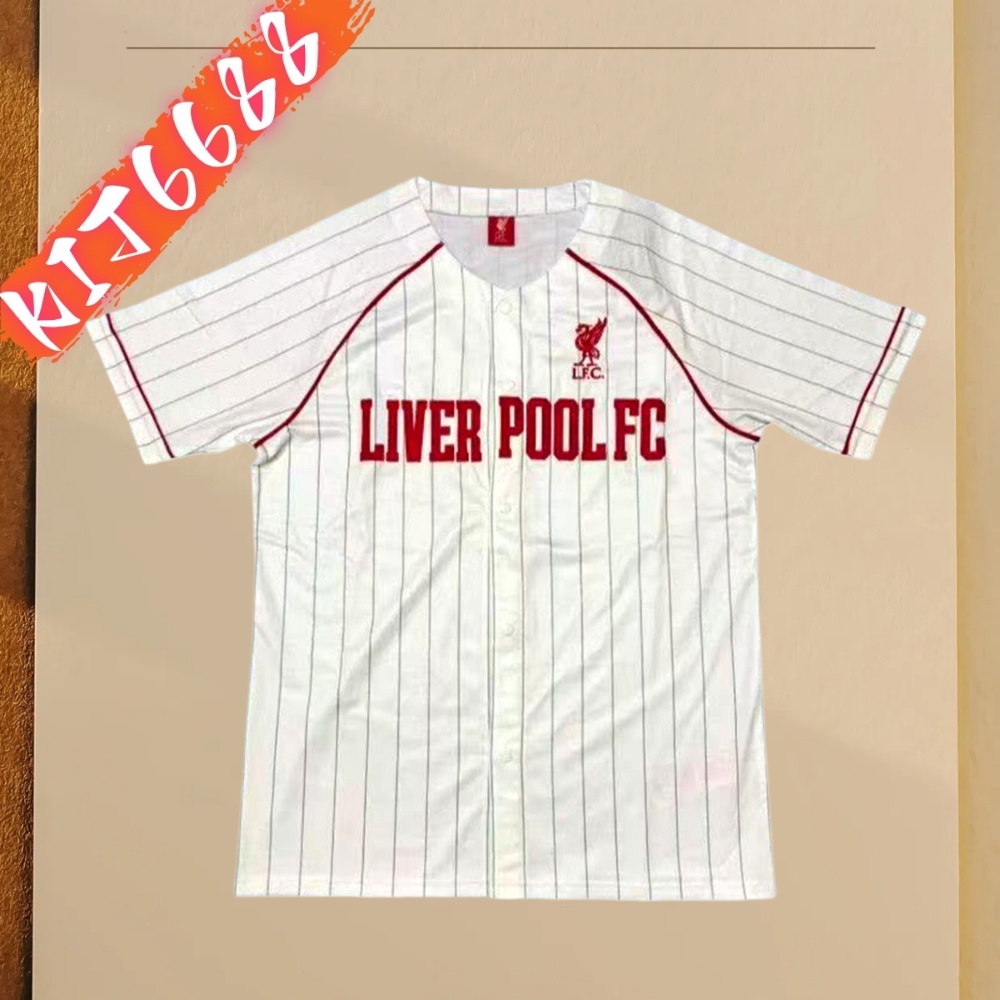 2025/2026 Liverpool Baseball Style Football Shirt (Fans)