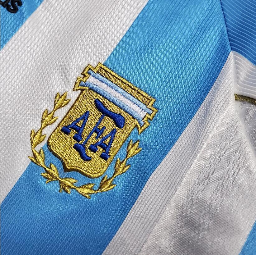 1998 Argentina Home Retro Football Shirt