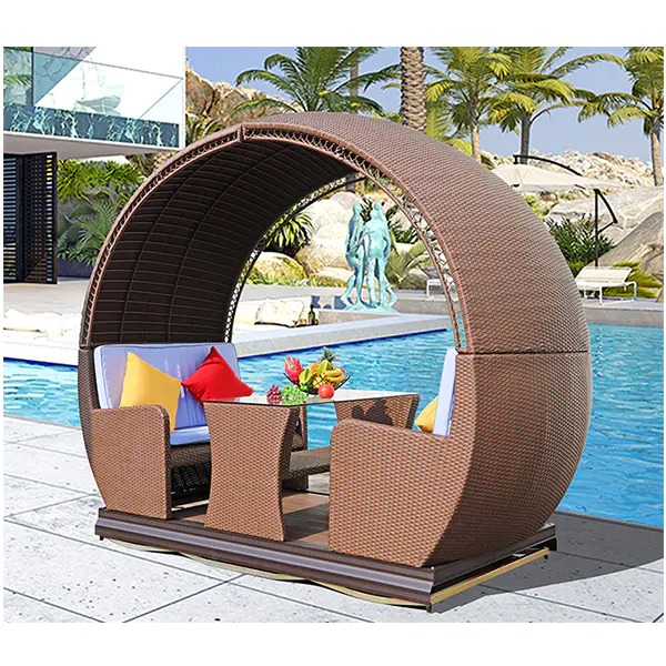 Outdoor Swing Rocking Chair Balcony Table & Chair Rattan Chair