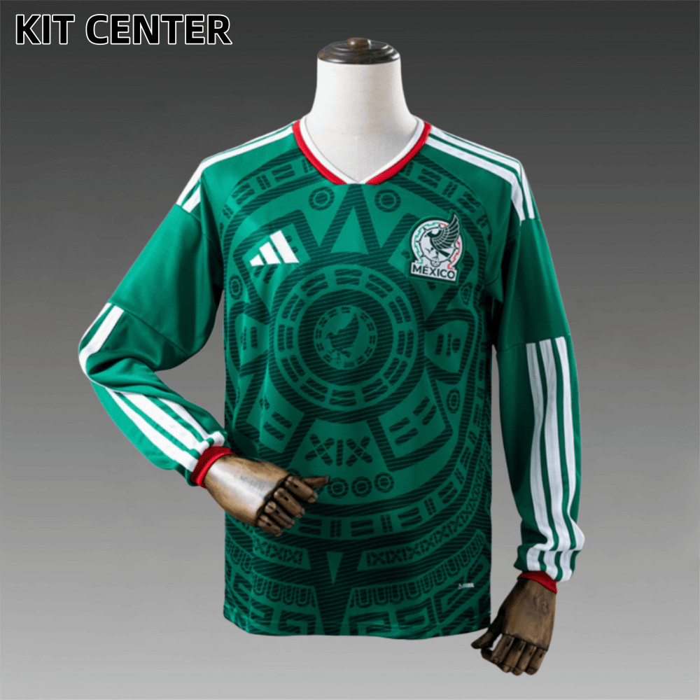 2026 Mexico Home Long-Sleeve  Football Shirt（Fans version）
