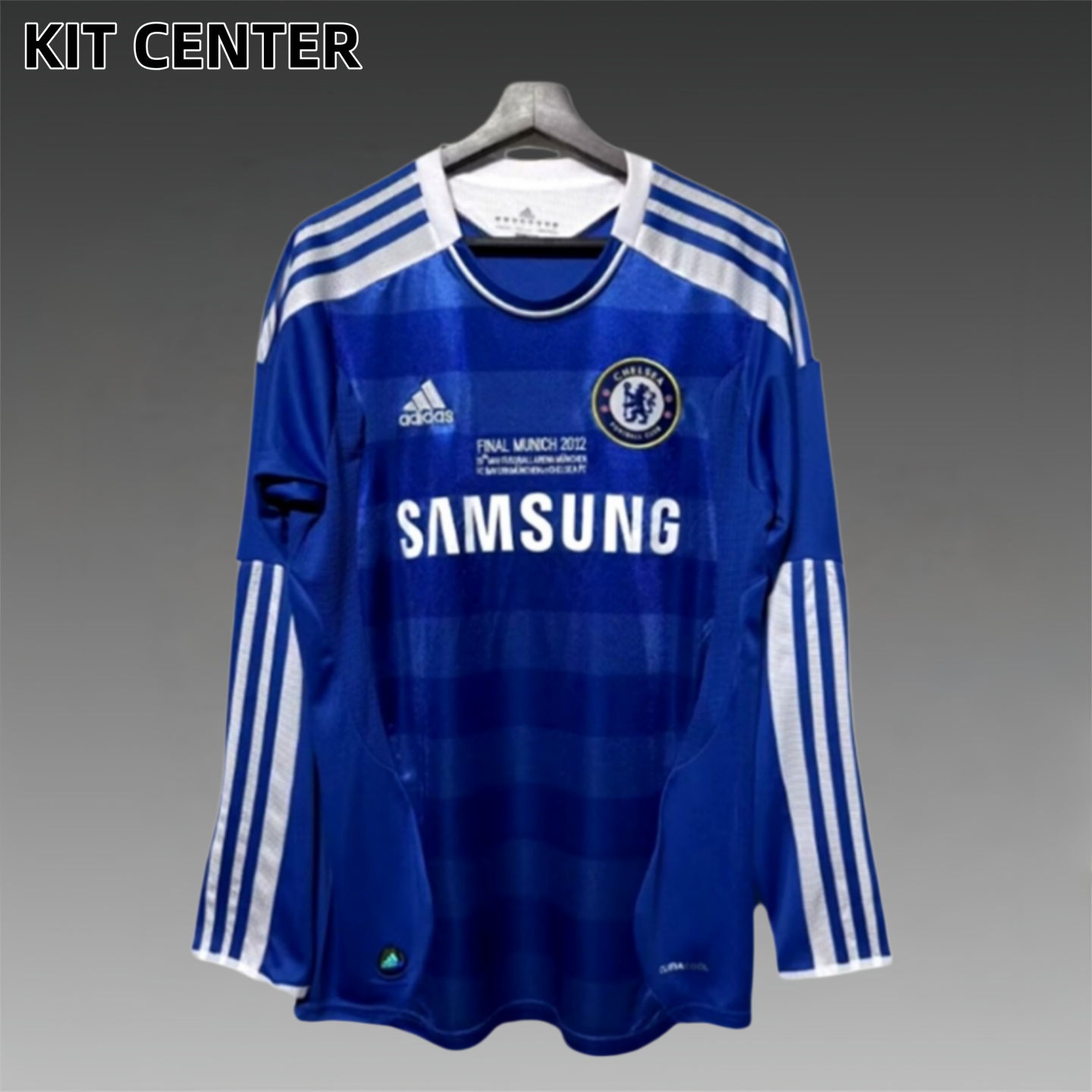 2011/2012 Chelsea Home Long Sleeve Retro Football Shirt (Fans)