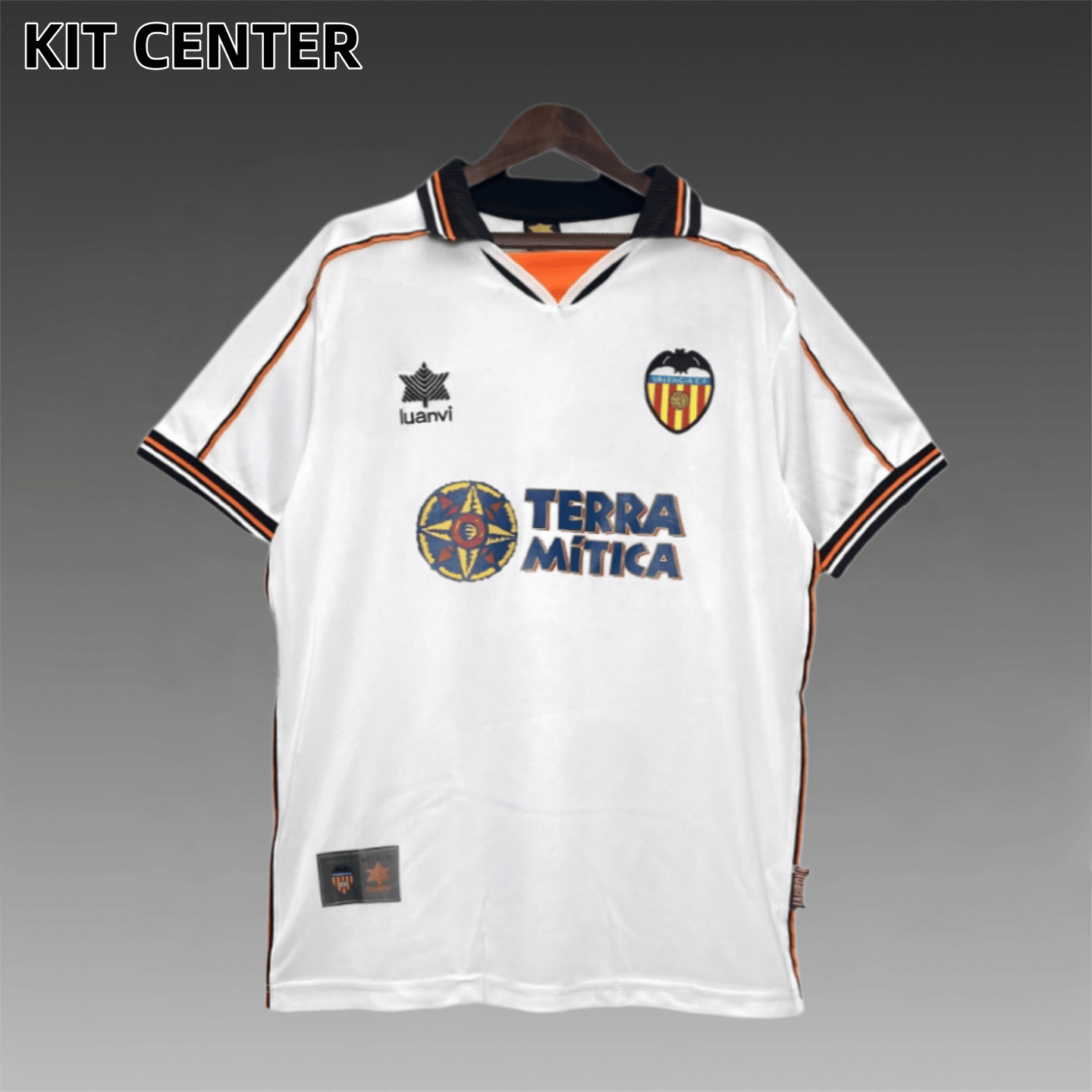1999/2000 Valencia Home Retro Football Shirt