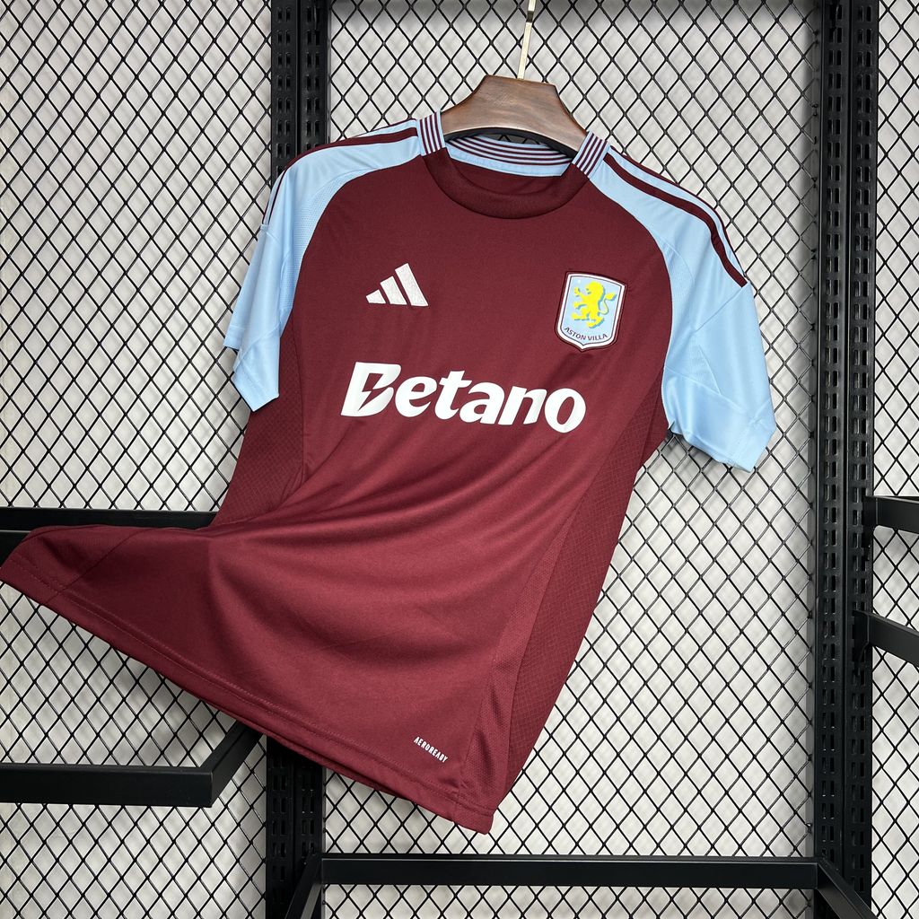2024/2025 Aston Villa Home Football Shirt （Fans）