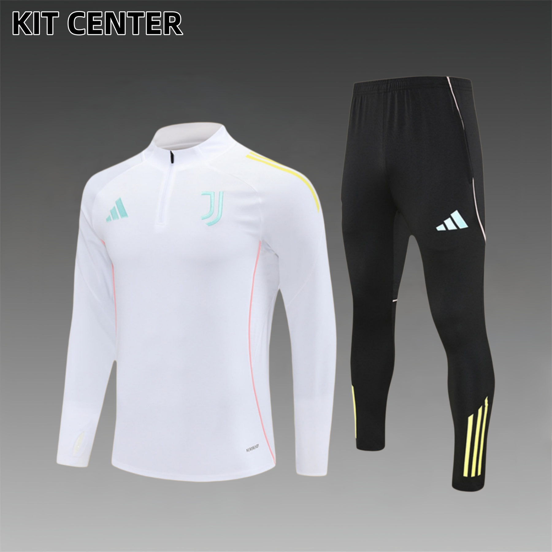 2025/2026 Juventus Kids Half Zip Training Clothes (Kids Kit)