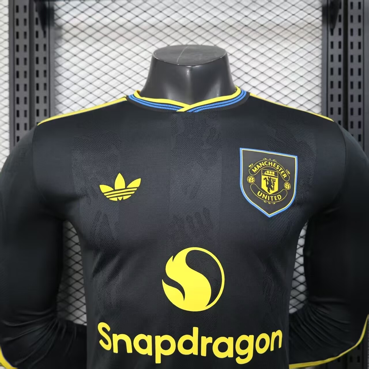 2025 2026 Manchester United Third Away long sleeved jersey ( Player version)